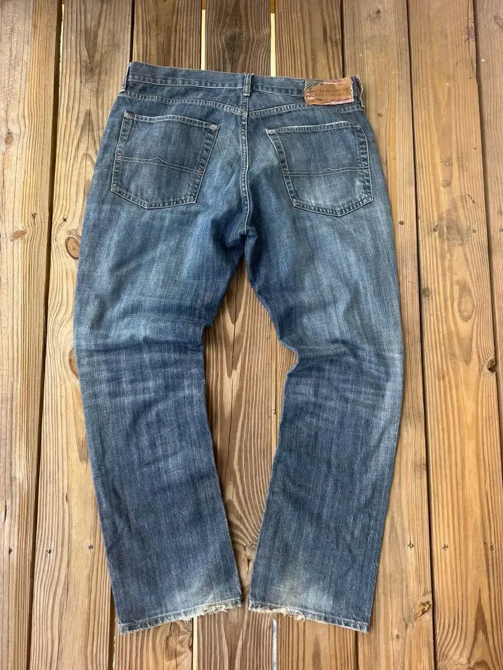Denim & Supply Ralph Lauren Jeans Size 36x32 Blue Cotton Slouch Fit